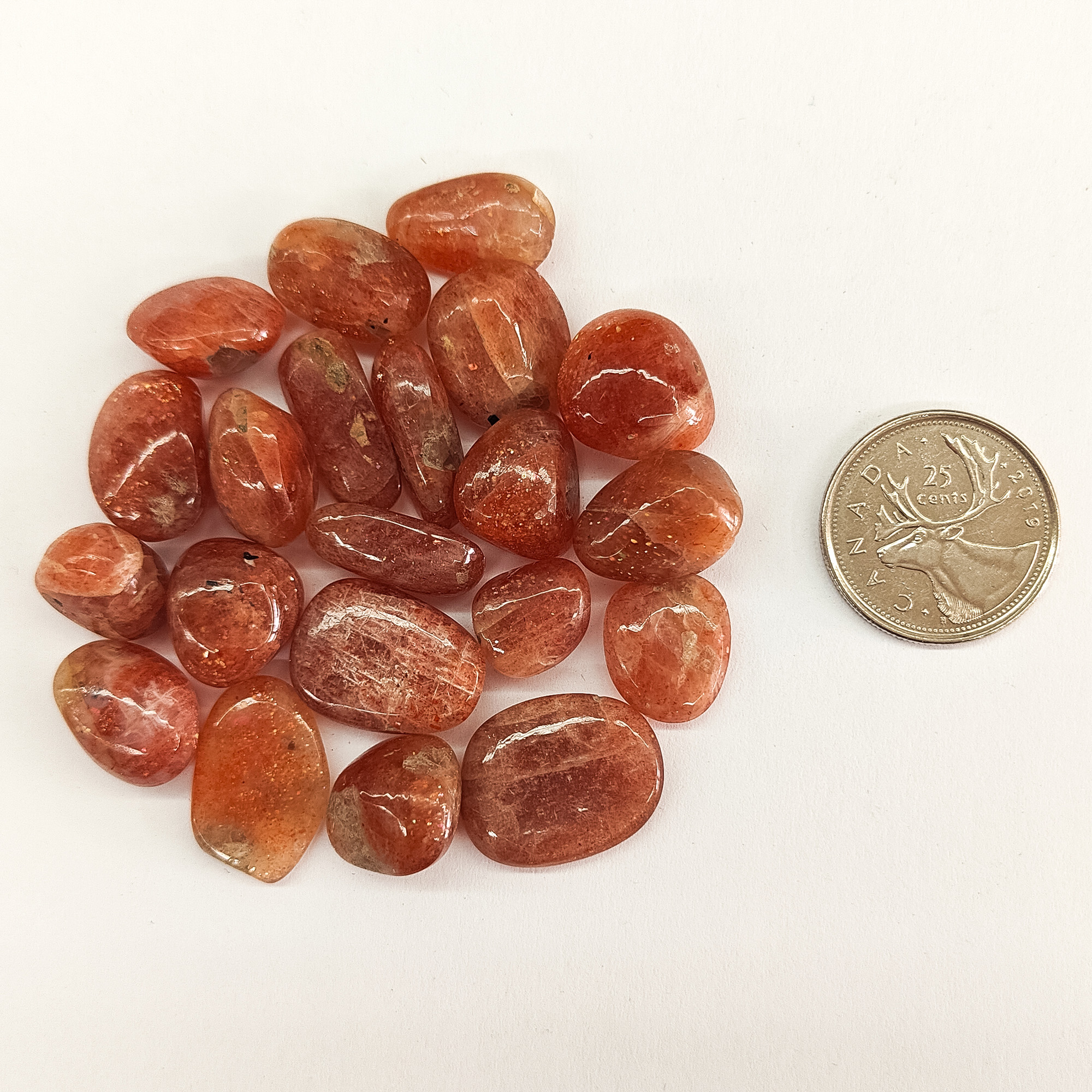 Tumble A Grade Sunstone Small Size Photo