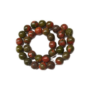 Unakite 12mm Beads