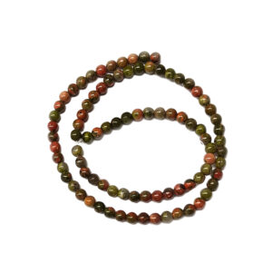 Unakite 4mm Beads