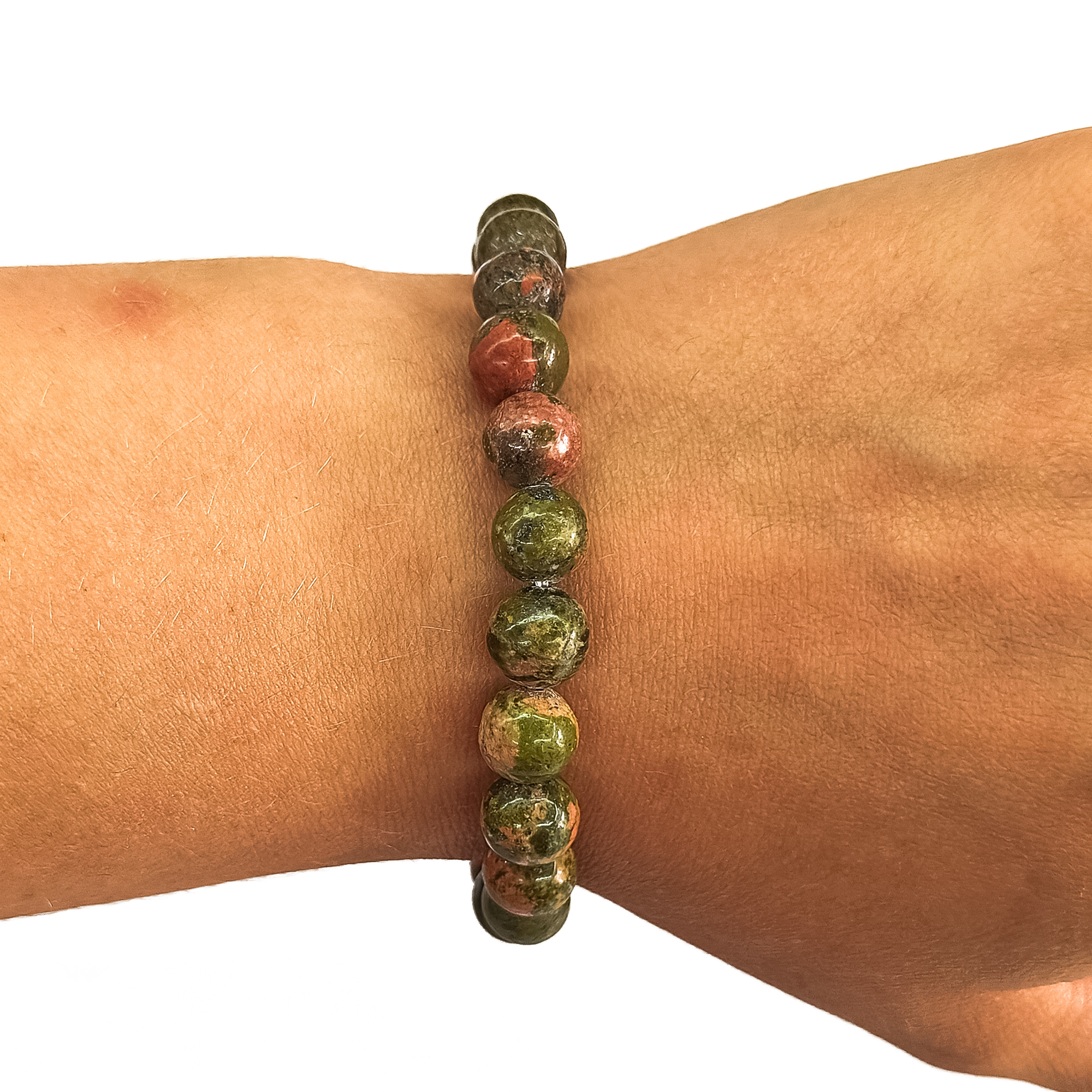 Unakite 8mm Bracelet 70741 2