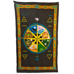 Pagan Calendar Tapestry Single