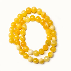 Yellow Jade 8mm Beads