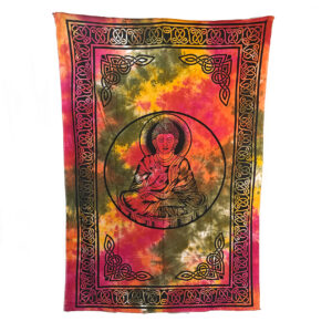 Encircled Buddha Tapestry Single
