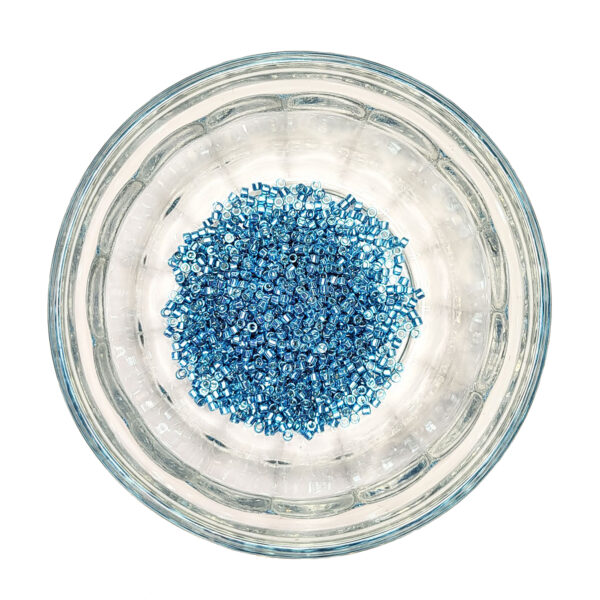 Galvanized Dark Aqua Delica Seed Beads Size 11 184421