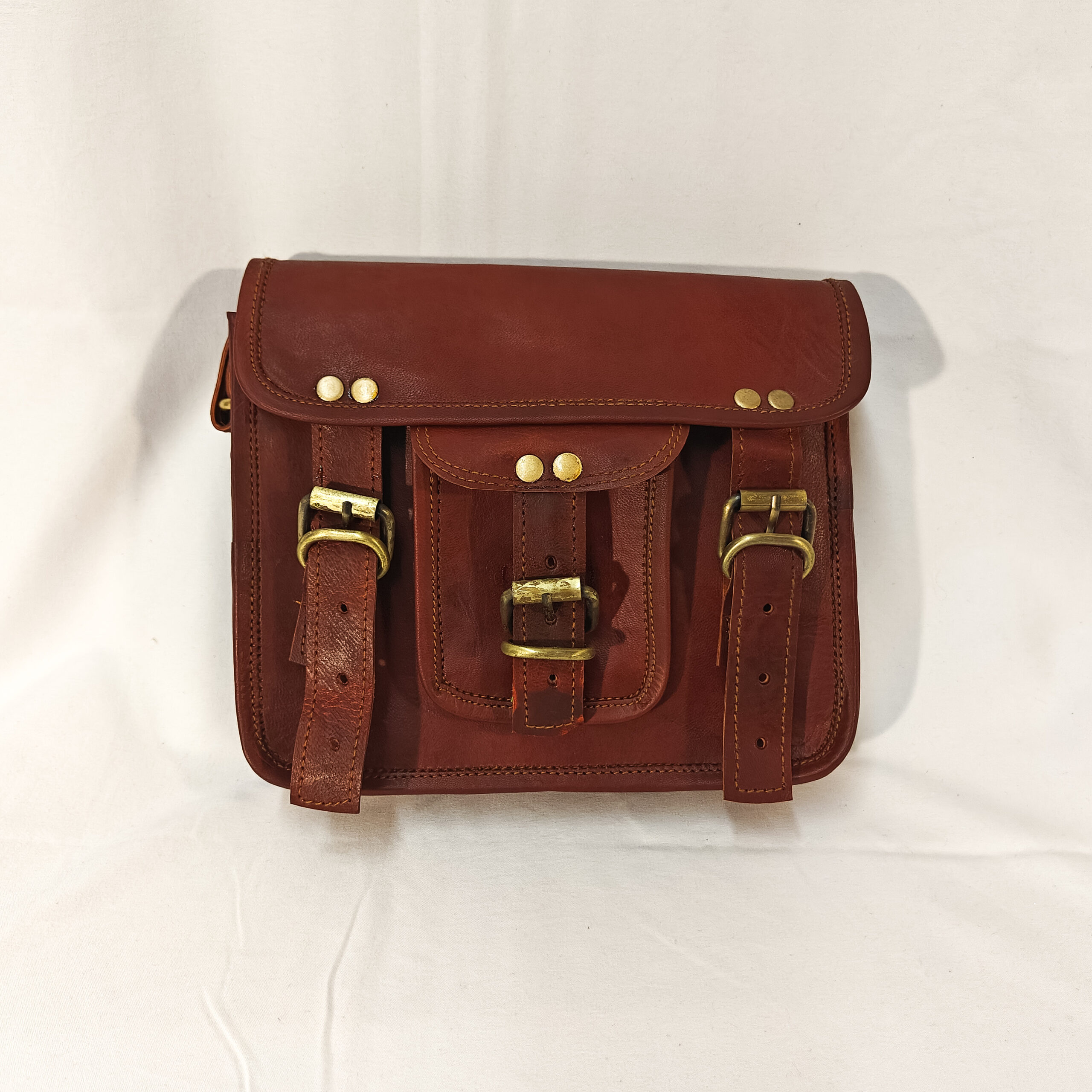 Camel Leather Bag