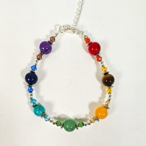 Rainbow Gemstone Bracelet