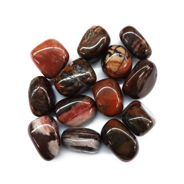 Tumbled Bamboo Leaf Agate