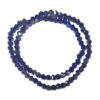 Bi-Cone Dark Blue AB 4mm Beads 180521