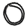 Bi-cone Black 4mm Beads 180540
