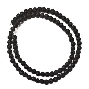 Lava Stone 4mm Beads