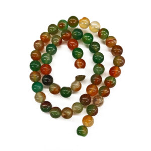 Peacock Agate 8mm Beads