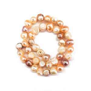 Pearl Two Side Polished Mixed Color Beads