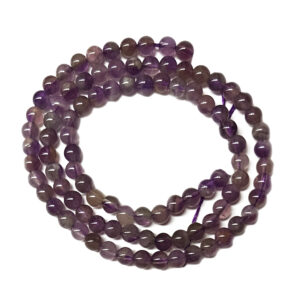 Amethyst B-Grade 4mm Beads