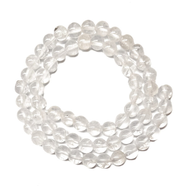 Crystal Quartz 6mm Beads