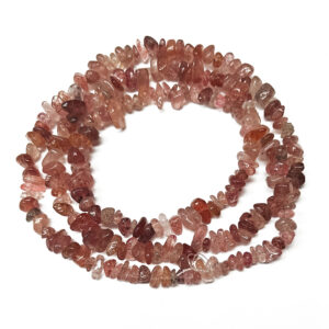 Strawberry Quartz Chip Beads