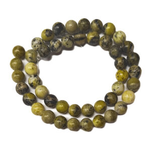 Yellow Turquoise 8mm Beads