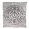 Elephant Mandala 1 BW Double