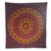 Elephant Parade Medallion Double Tapestry Purple Red