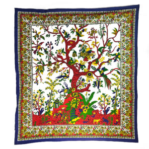 HP Fancy Forest Scene Tapestry Wall Hanging Double