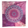 Flower Mandala Double Tapestry Pink
