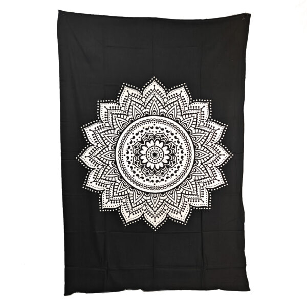 Mandala Simple White Single
