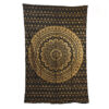 Mandala With Foil Gold Black Single