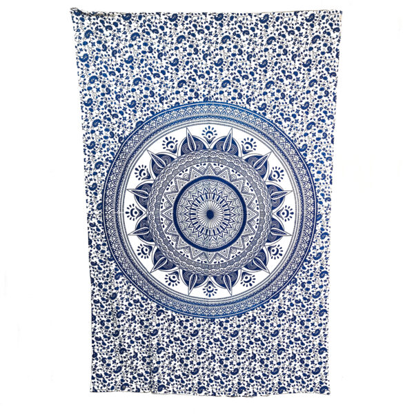 Mandala With Gradient Blue Single