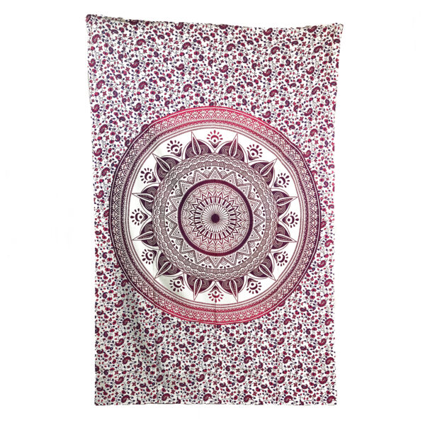 Mandala With Gradient Pink Single