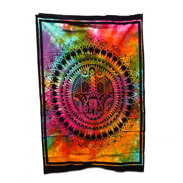 Tie Dye Hamsa Poster
