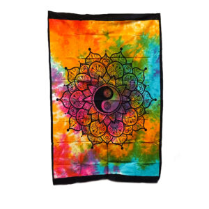 Yin Yang Mandala Tapestry Poster