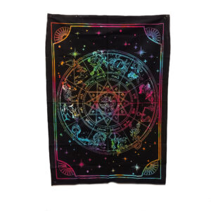 Zodiac Wheel Ver 1 Tapestry Poster