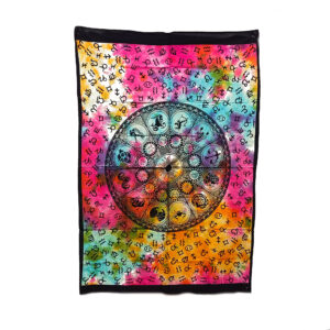 Zodiac Wheel Ver 2 Tapestry Poster