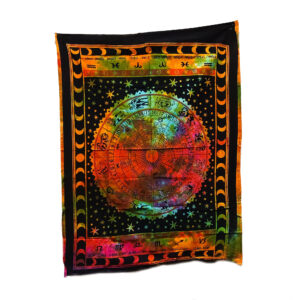 Zodiac Wheel Ver 3 Tapestry Poster