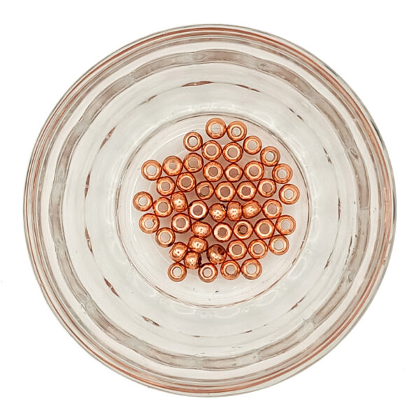 Copper Beads 4mm Pack with 10 Grams 185101