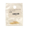 18K Gold Plated Brass Screw Clasp 2 Pack 160170