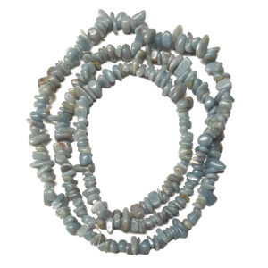 Angelite Chip Beads