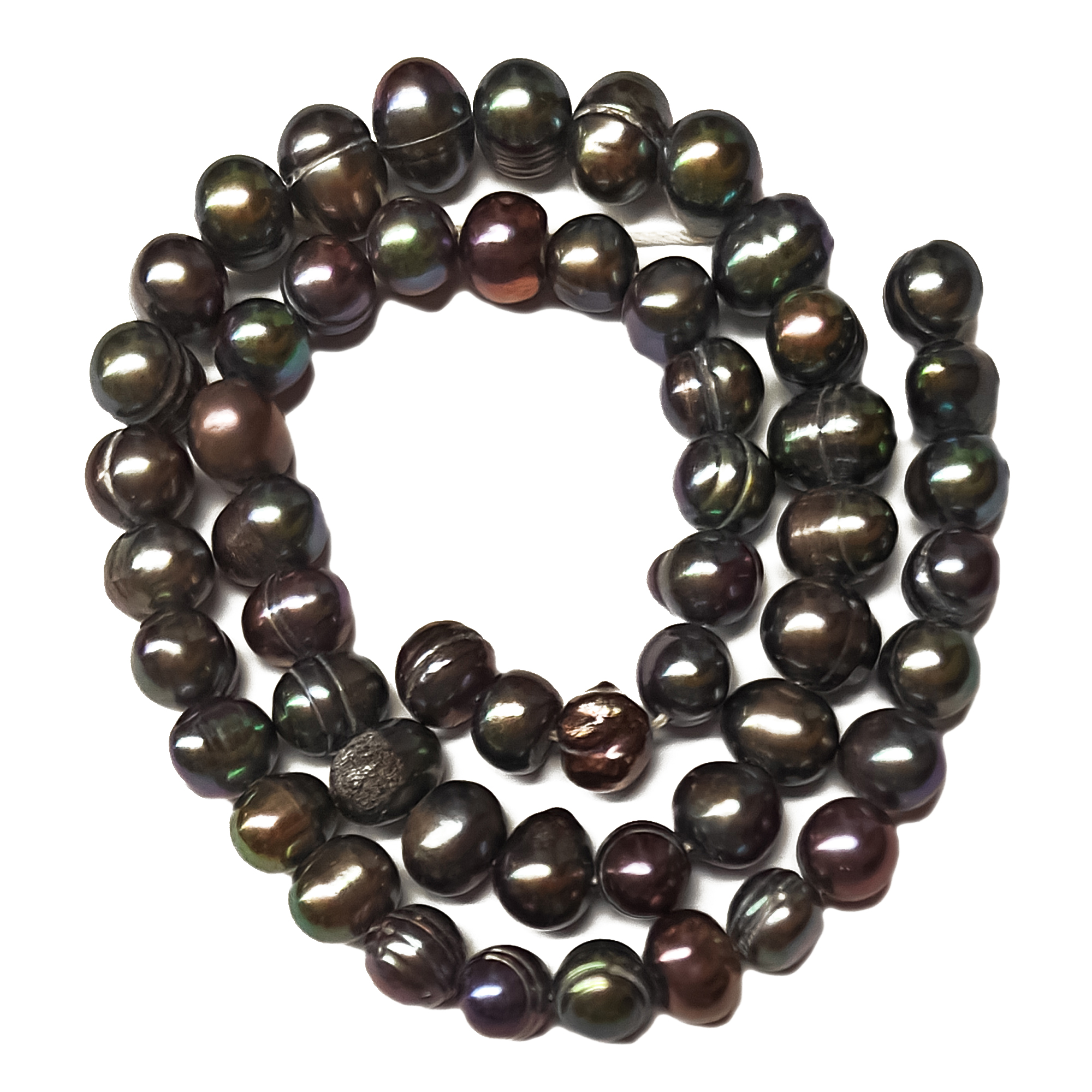 Black Pearl 8mm Beads