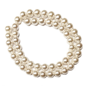 Shell Pearls 8mm Beads