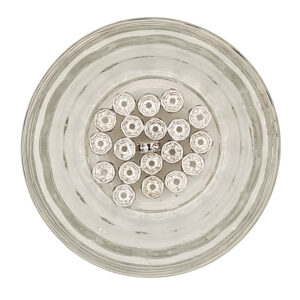 Brass Rhinestone 7mm Spacer Beads