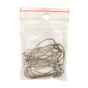 304 Stainless Steel Kidney Earring Hooks 10 Pair