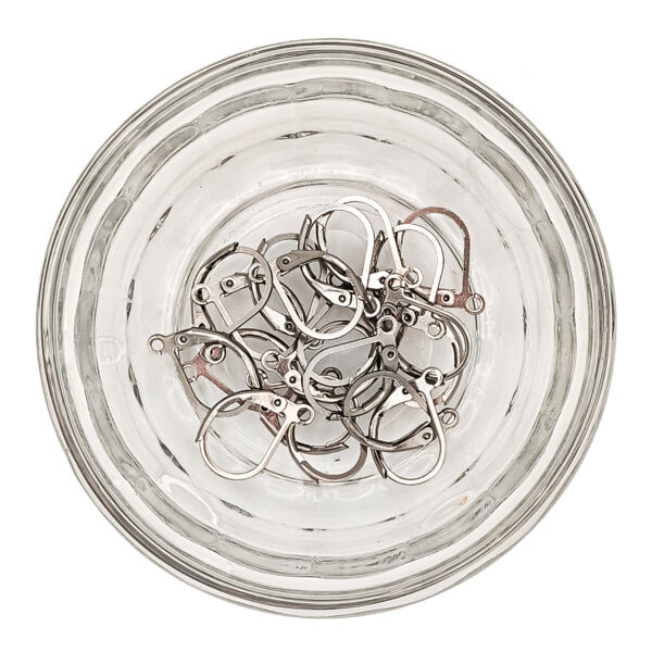 316 Stainless Steel Leverback Earring Hooks 180185