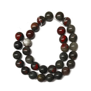 African Bloodstone 12mm Beads