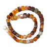Agate 7mm Cube Beads