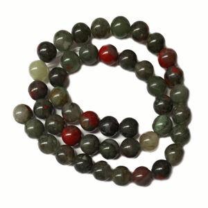 Bloodstone 8.5mm Beads