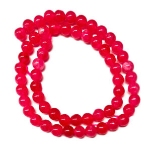 Dyed Chalcedony 6mm Beads