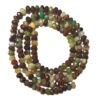 Faceted Chalcedony 4x2.5mm Rondelle Beads