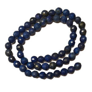 Faceted Lapis Lazuli 6mm Beads