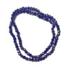Faceted Rondelle AB Dark Blue 4x3mm Beads 110pcs 38cm 180681