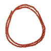 Faceted Rondelle Light Coral 2×1.5mm Beads 180669