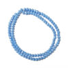 Faceted Rondelle Opaque AB Cornflower Blue 4x3mm 105pcs 38cm 180178